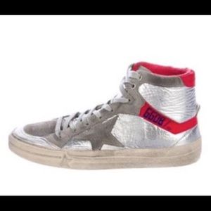 Golden Goose 2.12 Metallic Shoes